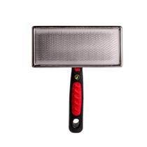 Rasqueadeira Plana Reta Metal M Pet Grooming UAU+