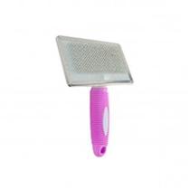 Rasqueadeira Profissional GG Mais Dog Rosa 18,5x12cm Rasqueadeira Profissional GG Mais Dog Rosa 18,5x12cm