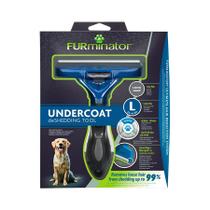 Rasqueaira Furminator id Azul Cães Gran Porte e Pelo Longo Rasqueaira Furminator id Azul Cães Gran Porte e Pelo Longo