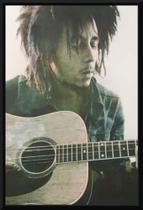 Rasta Quadro Bob Marley Foto Moldura 42x29cm