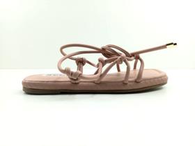 Rasteira Bebecê Cordas Amarradinha Casual Confort Feminino Adulto Multicores - Ref T1024-348 Rasteira Bebecê Cordas Amarradinha Casual Confort Feminino Adulto Multicores - Ref T1024-348