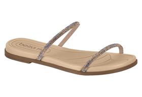 Rasteira Beira Rio 8507.106 Flat Cristais Feminina