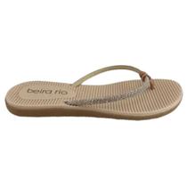 Rasteira Beira Rio Flatform Comfort Feminino Nude