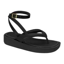 Rasteira Beira Rio Flatform Sandália tira Tornozelo 8487.206 Rasteira Beira Rio Flatform Sandália tira Tornozelo 8487.206