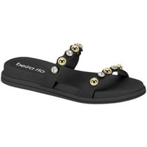 Rasteira Beira Rio Papete Tachas Feminino Rasteira Beira Rio Papete Tachas Feminino