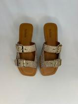 Rasteira Bellaze Dourado Rasteira Bellaze Dourado
