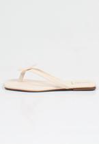 Rasteira Chinelinho Feminino Week Shoes Perola