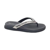 Rasteira Chinelo Sandália Dedo Anatômica Strass Brilho Beira Rio 8513.112 Rasteira Chinelo Sandália Dedo Anatômica Strass Brilho Beira Rio 8513.112