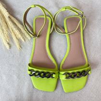 Rasteira corrente Lemon numeração 34/36/37