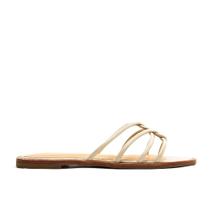 Rasteira Couro Off White Cecconello 2312003-3