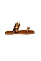 Rasteira Duas Tiras E Fivelas Animal Print Outshoes - Outlet Calce Leve Rasteira Duas Tiras E Fivelas Animal Print Outshoes - Outlet Calce Leve