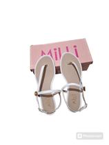 Rasteira feminina Milli N 39 cor : Branca