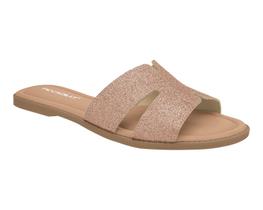 Rasteira Feminina Piccadilly Flat Glitter Comfy 506013