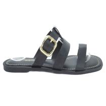 Rasteira Feminina Raquel Dias 951945 - Preto Rasteira Feminina Raquel Dias 951945 - Preto