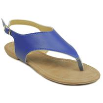 Rasteira feminina Reagar Azul Marine Ref.:6538