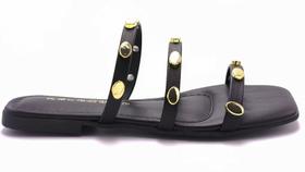 Rasteira Feminina Tachas Parabela 7042008