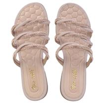 Rasteira Feminina Via Telli Rosa - 4123