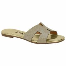 Rasteira Feminina VIzzano Chinelo H Glitter Brilho 6371.167 Rasteira Feminina VIzzano Chinelo H Glitter Brilho 6371.167