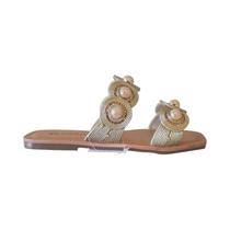 Rasteira Fenômena em Couro