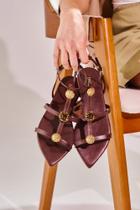 Rasteira Flat Ester - Marrom Rasteira Flat Ester - Marrom