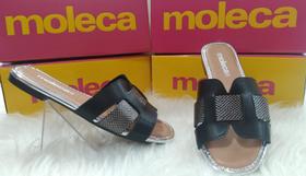 Rasteira flat moleca glamour 5435.553