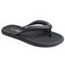 Rasteira Flip Flop Nuvem Preta Confortável e Leve