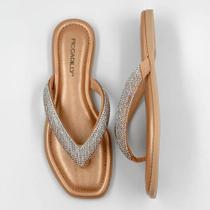 Rasteira Flip Flop Strass Piccadilly - 508039-7