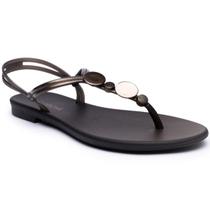 Rasteira Grendha Acordes Detalhe Feminina - Preto Rasteira Grendha Acordes Detalhe Feminina - Preto