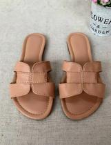 Rasteira H Lisa Bege numeração 38