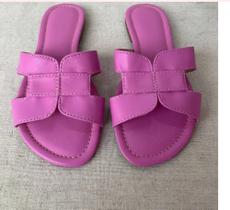 Rasteira H Lisa Rosa numeração 37