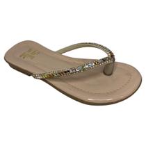 Rasteira Infantil Rasteirinha Menina Casual Chinelo Confortável brilhante Rasteira Infantil Rasteirinha Menina Casual Chinelo Confortável brilhante
