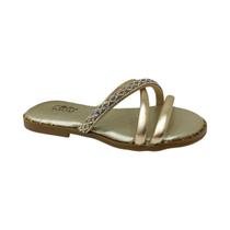 Rasteira kidy brilhos meninas 454-0003-0932 Rasteira kidy brilhos meninas 454-0003-0932