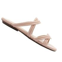 Rasteira lisi couro rosa deluxe - s0109304320003 - schutz 35