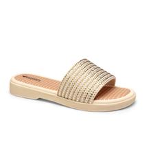 Rasteira mississipi original chinelo flatform slide strass