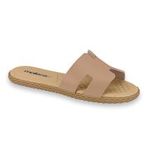 Rasteira Moleca Tira Dia Basica Sandália Flat Feminina H Classica Leve Lancamento Conforto Casual Delicada Macia Solado Slide Anabela Calce Fácil