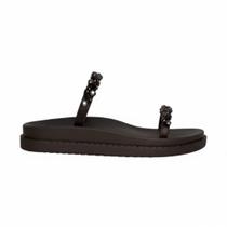 Rasteira Papete Feminina Ousadia Pedraria Casual 023-005