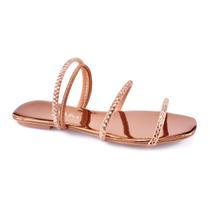 Rasteira Sandalia Carol Bronze Godiva 335969