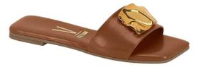 Rasteira slide fem. vizzano detalhe dourado 6553.100 Rasteira slide fem. vizzano detalhe dourado 6553.100