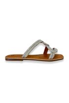 Rasteira Strass Furta Cor Solado Couro Fenômena Outlet Calce Leve Rasteira Strass Furta Cor Solado Couro Fenômena Outlet Calce Leve