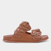 Rasteira Studio Ana Paula Flor Dupla