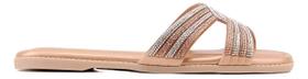 Rasteira Tamanco Piccadilly Rasteira Strass Slide 508050