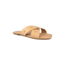 Rasteira tiras x tachas e pedrinhas sofis Rasteira tiras x tachas e pedrinhas sofis