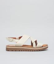 Rasteira Tratorada Nat - Offwhite