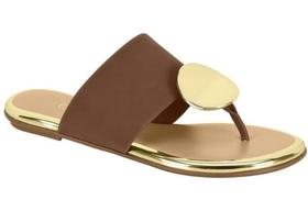Rasteirinha Beira Rio Nobuck Lisboa Detalhe Metalizado Puro Glamour Confortável Fem 8767.657 (65939) Rasteirinha Beira Rio Nobuck Lisboa Detalhe Metalizado Puro Glamour Confortável Fem 8767.657 (65939)