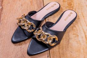 Rasteirinha bico folha princesa corrente