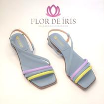 Rasteirinha bico quadrado flor de Íris