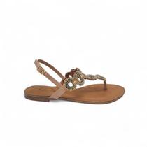 Rasteirinha Dicapri Feminino Adulto Fechada com Pedraria Ref 1634 Rasteirinha Dicapri Feminino Adulto Fechada com Pedraria Ref 1634