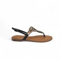Rasteirinha Dicapri Feminino Adulto Fechada com Pedrarias Ref 1638