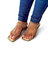 Rasteirinha Feminina Adulto Com Spike