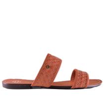 Rasteirinha Feminina Capodarte 4018624 Camel